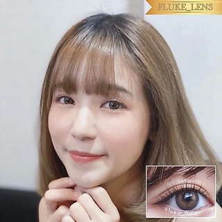 คอนแทคเลนส์(มินิ) ค่าอมน้ำ55% Mini Cemore brown , gray Kittykawaii ลายชนชอปที่เกาหลี สวยมากๆ Made in Korea