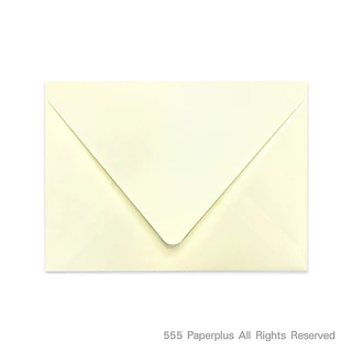 555paperplus (50ซอง) ซองใส่การ์ด 5x7 นิ้ว หนา100g. No.8 1/2 ปอนด์ ฝายุโรป 4 สี สำหรับ ซองงานแต่ง การ์ดแต่งงาน
