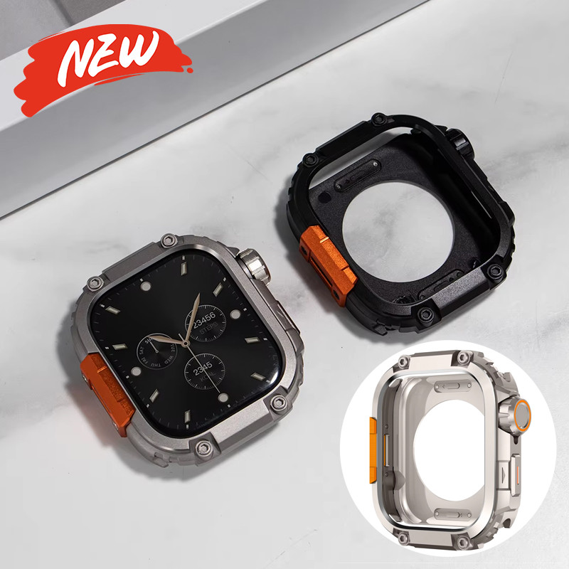 เคสโลหะป้องกันการล่มสลาย เข้ากันได้กับ Apple Watch Series11/10 46 มม