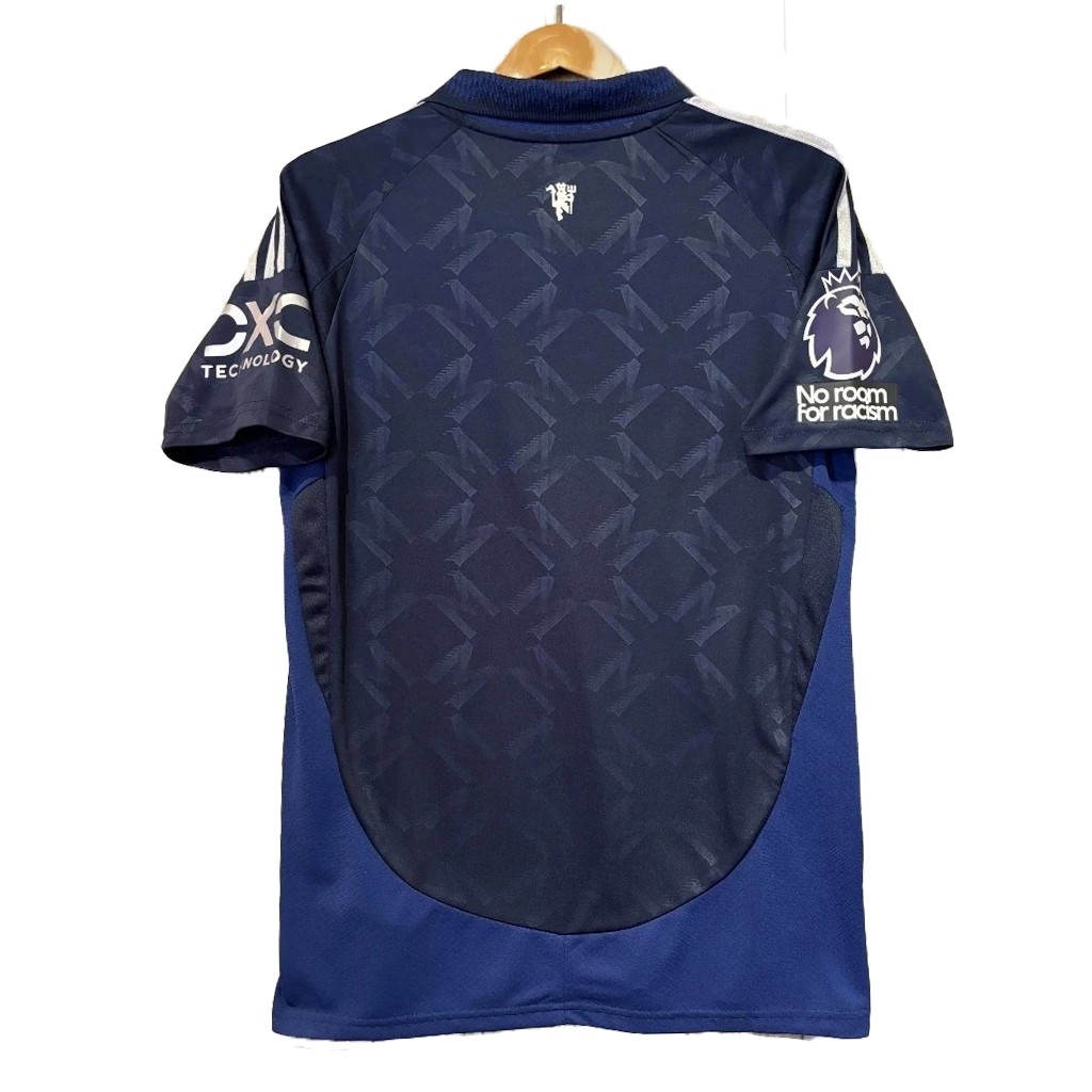เสื้อบอลทีม แมนยุ Manuเยือน 2024/25 ชื่อ+เบอร์เกรดแฟนบอล3A