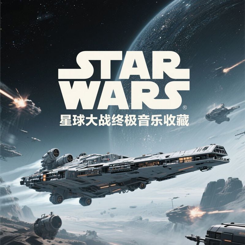 Star Wars Ultimate Music Collection StarWar John Williams Movie เพลงประกอบต้นฉบับ Music cd Disc 7.14