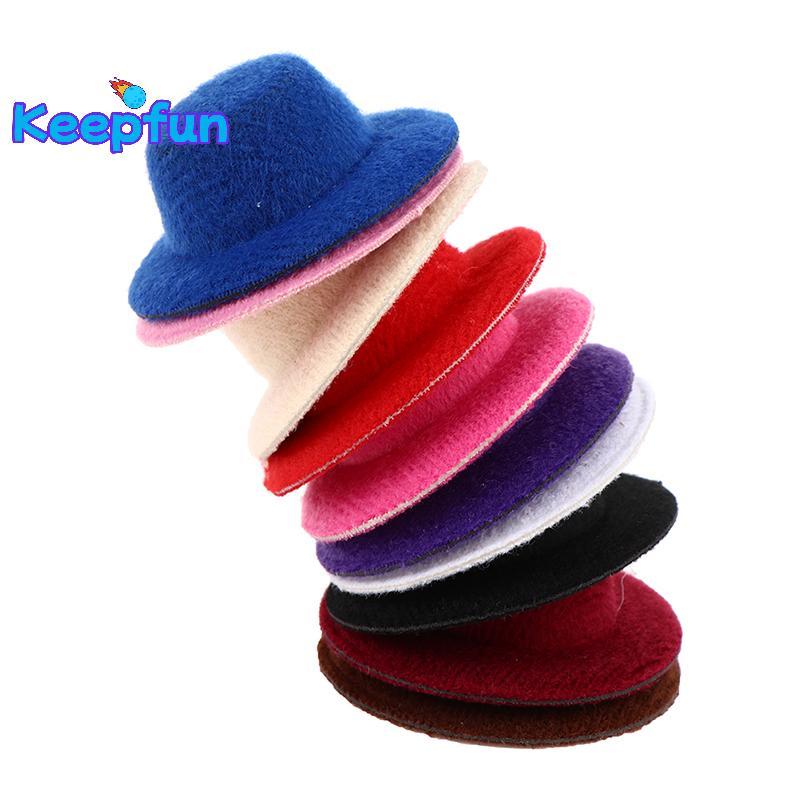[Keepfun] 5 ชิ้น 1:12 Dollhouse Miniature Hat Mini Dolls Hat Dolls House Accessories [ใหม่]