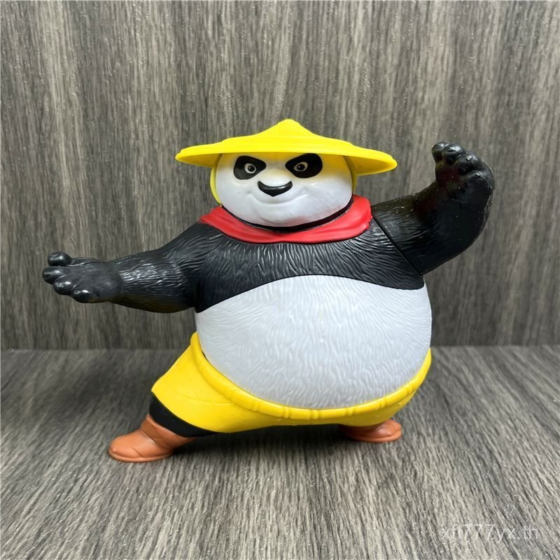 สินค้าใหม่สินค้าจํานวนมาก Abao Burger King Kung Fu Panda 4 แพคเกจ Xiaozhen Hand-Made Anime Series เค