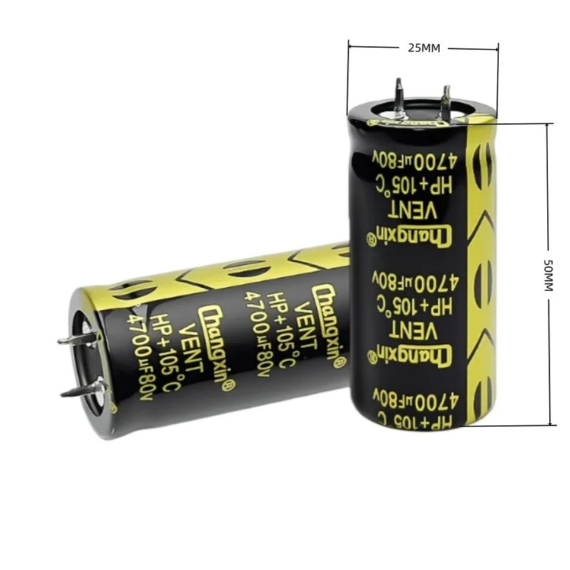 80V4700uf Electrolytic Capacitor Radial 4700uf 80V 25x50 มม.