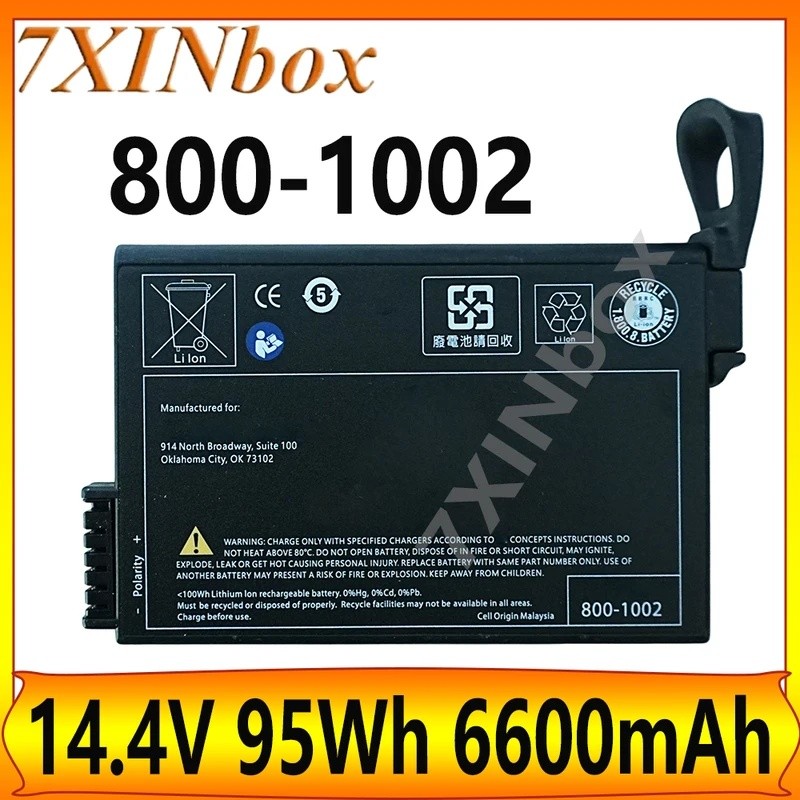 7XINbox ใหม่ 800-1002 4ICR19/65-3 14.4V 95Wh 6600mAh แบตเตอรี่ทดแทนสําหรับ O2 Concepts Oxlife Series