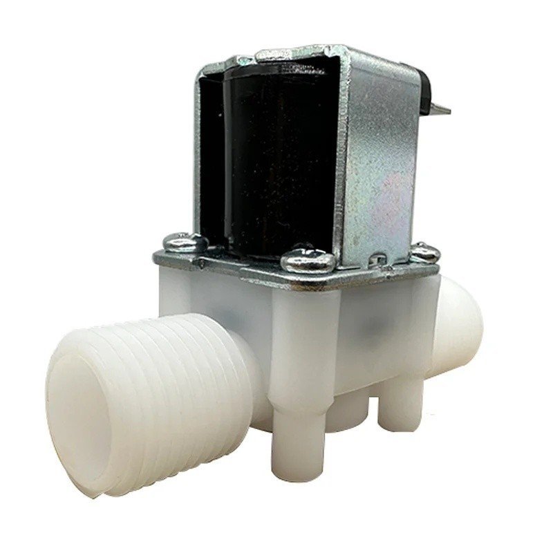(Hot) 1/2 "3/4" ชายด้าย Solenoid วาล์ว AC 220V DC 12V 24V ควบคุมน้ําวาล์ว Controller สวิทช์ปกติปิดปก