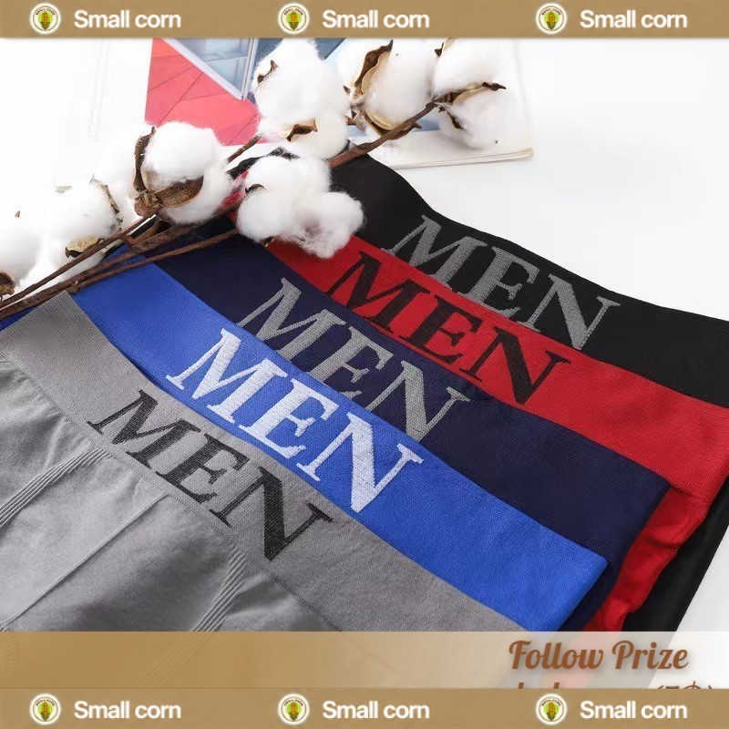 [YTL] ชาย boxer กางเกงในชาย MEN Boxerman กางเกงในขาเว้า Freesize
