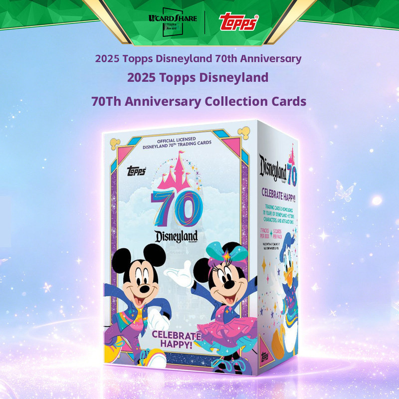 2025 Disneyland 70th Anniversary Collection Card Value Star Card