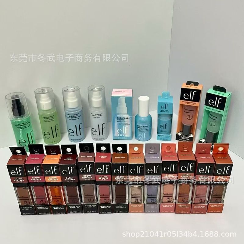 Elf Foundation elf Glow Reviver Melting Lip Balm กลิ่นหอมสี 18 สี Lip Balm0721226A10/300