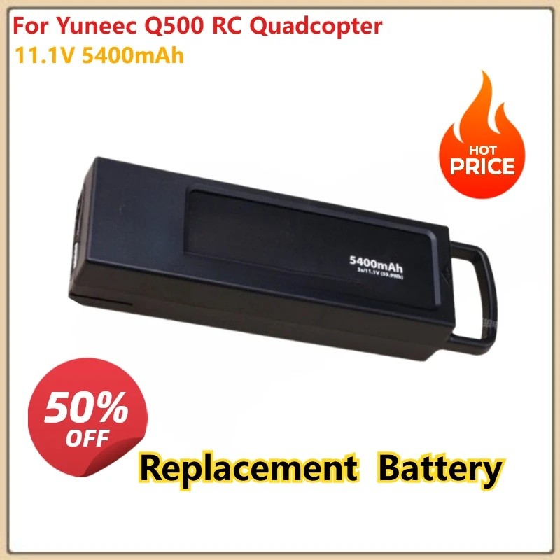 สําหรับ Yuneec Q500 RC Quadcopter Drone แบตเตอรี่ 11.1V 5400mAh 3S Li-Po แบตเตอรี่ Yuneec Typhoon Dr