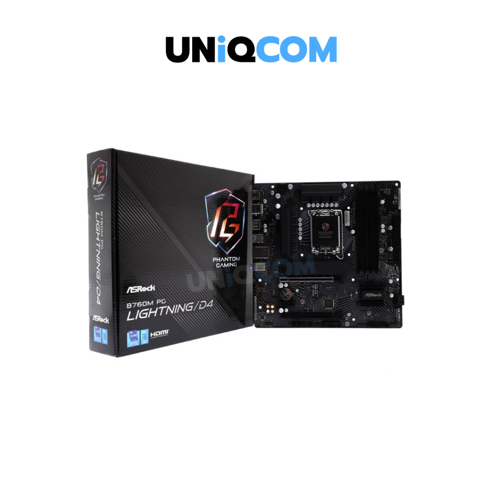 ASROCK Mainboard (1700) B760M PG LIGHTNING DDR4