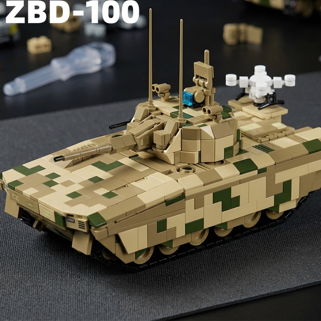 เลโก้ เลโก้นาโน Building Blocks World War II รัสเซียสงครามหลัก II T72AV ถัง T90MS รถหุ้มเกราะ T80U ท