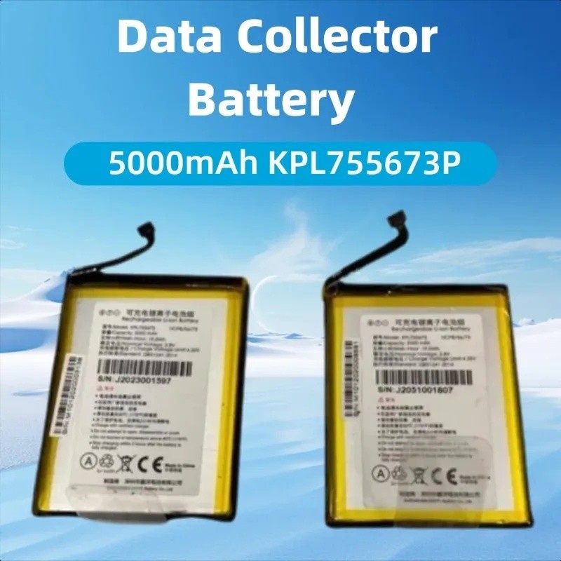 5000mAh KPL755673P สําหรับ Wuxi Yingda IData T1 PDA Terminal Data Collector แบตเตอรี่