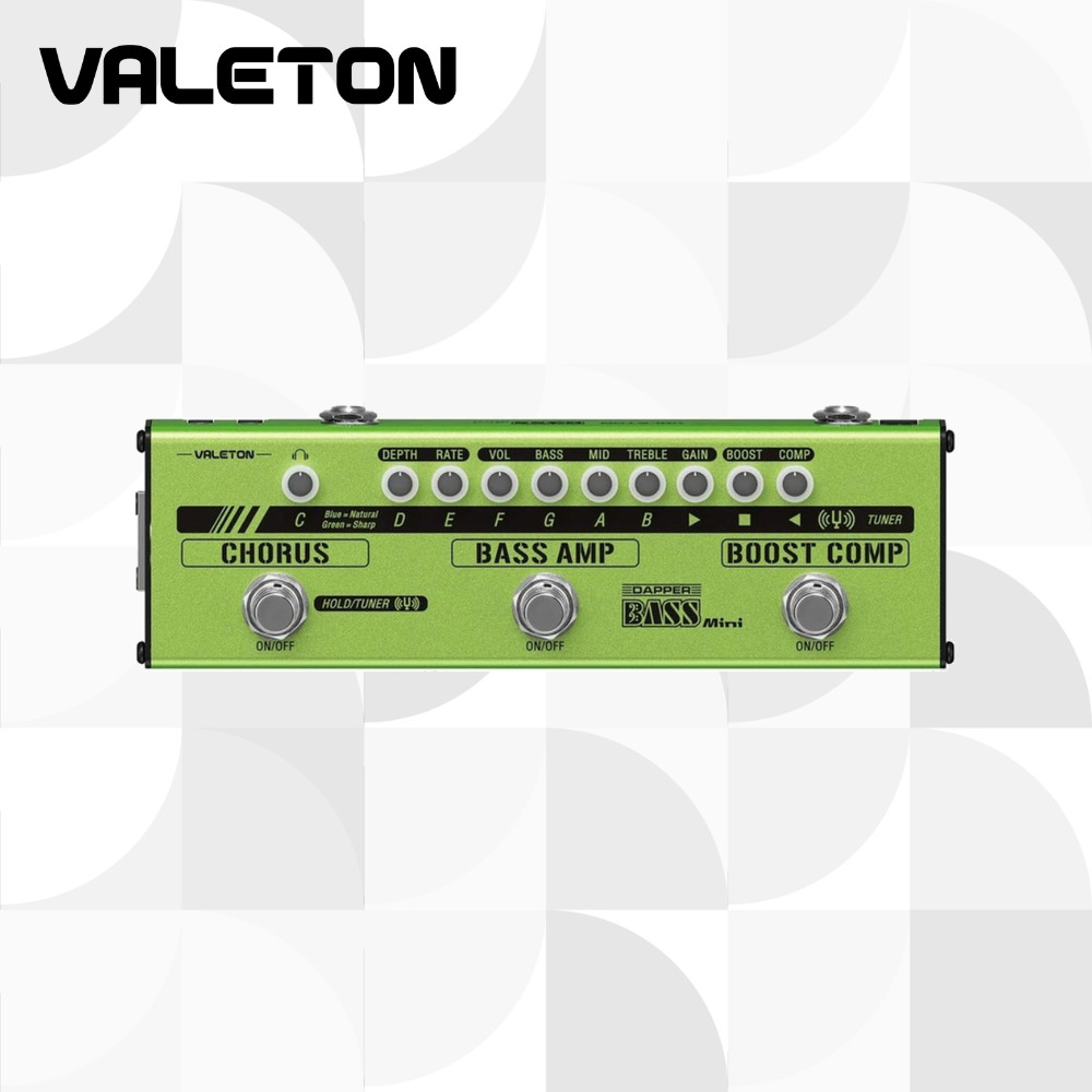 VALETON Dapper Bass Mini Bass Effects Pedal เอฟเฟกต์เบสขนาดเล็ก【ส่งตรงจากญี่ปุ่น】
