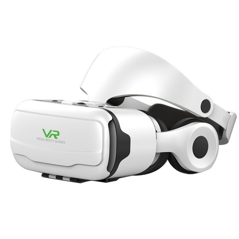 แว่น VR all-in-one เชื่อมบลูทูธ รองรับ 3D/AR/VR ใช้กับมือถือและเล่นเกม แบบครอบศีรษะ