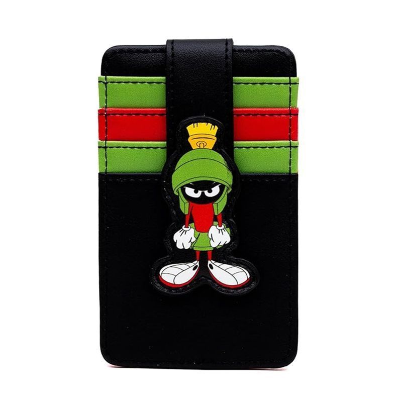 การ์ตูนการ์ตูน < Looney Tunes > Martian Marken Card Case แฟชั่นกระเป๋าสตางค์แบบพกพา 7-25-21