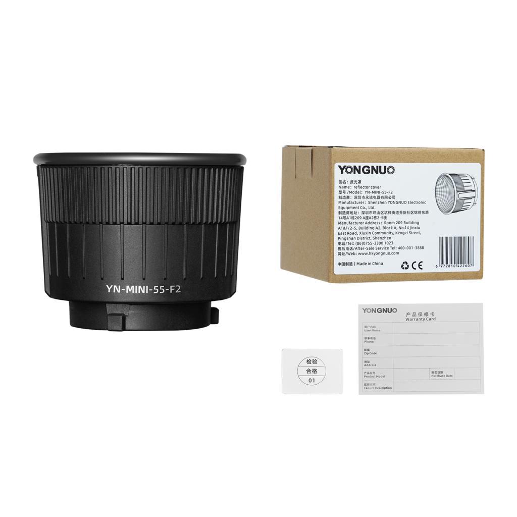 Toolmaster01 YONGNUO การถ่ายภาพ Light Reflector ฝาครอบ Mini Bowens Mount สําหรับ YN150/YN150S/YN150S