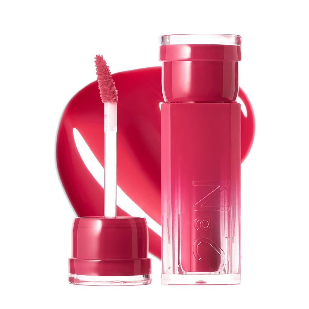 【2aN Official】Tint Glaze Bouncing Tint 10 Cherry Bite Lip Gloss Multi-Happiness Makeup Idol Makeup P