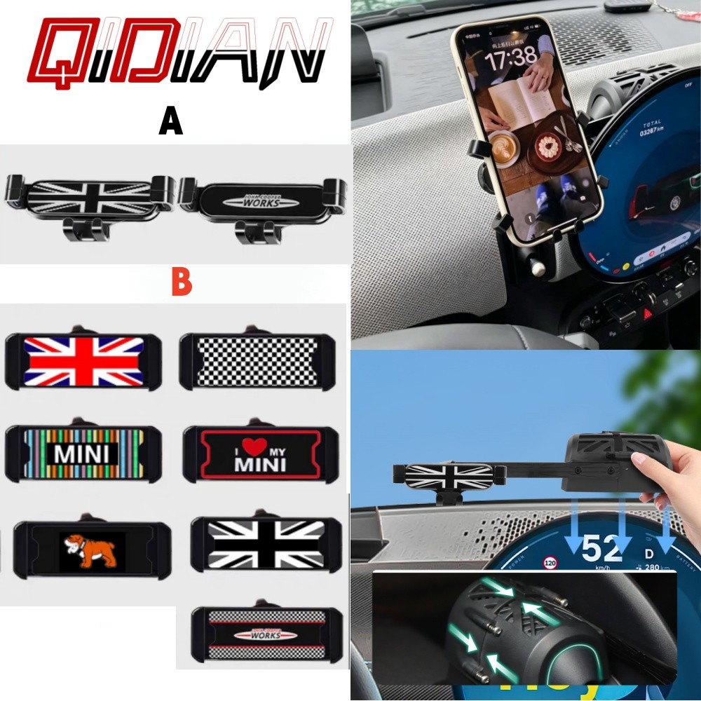 สําหรับ MINI COOPER J01/J05 ที่วางโทรศัพท์ในรถยนต์ Mount Bracket