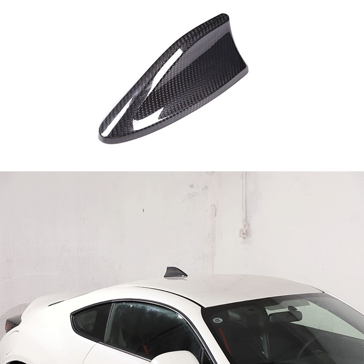 เซินเจิ้นปลายรถเหมาะสําหรับ 22 Toyota86/Subaru BRZ/WRX Shark Fin Antenna Cover คาร์บอนไฟเบอร์แท้