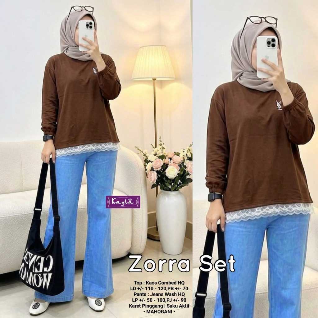 มีกลุ่มจําหน่ายขอแอดมิน er elrumi ZORRA SET KAYALA alya store