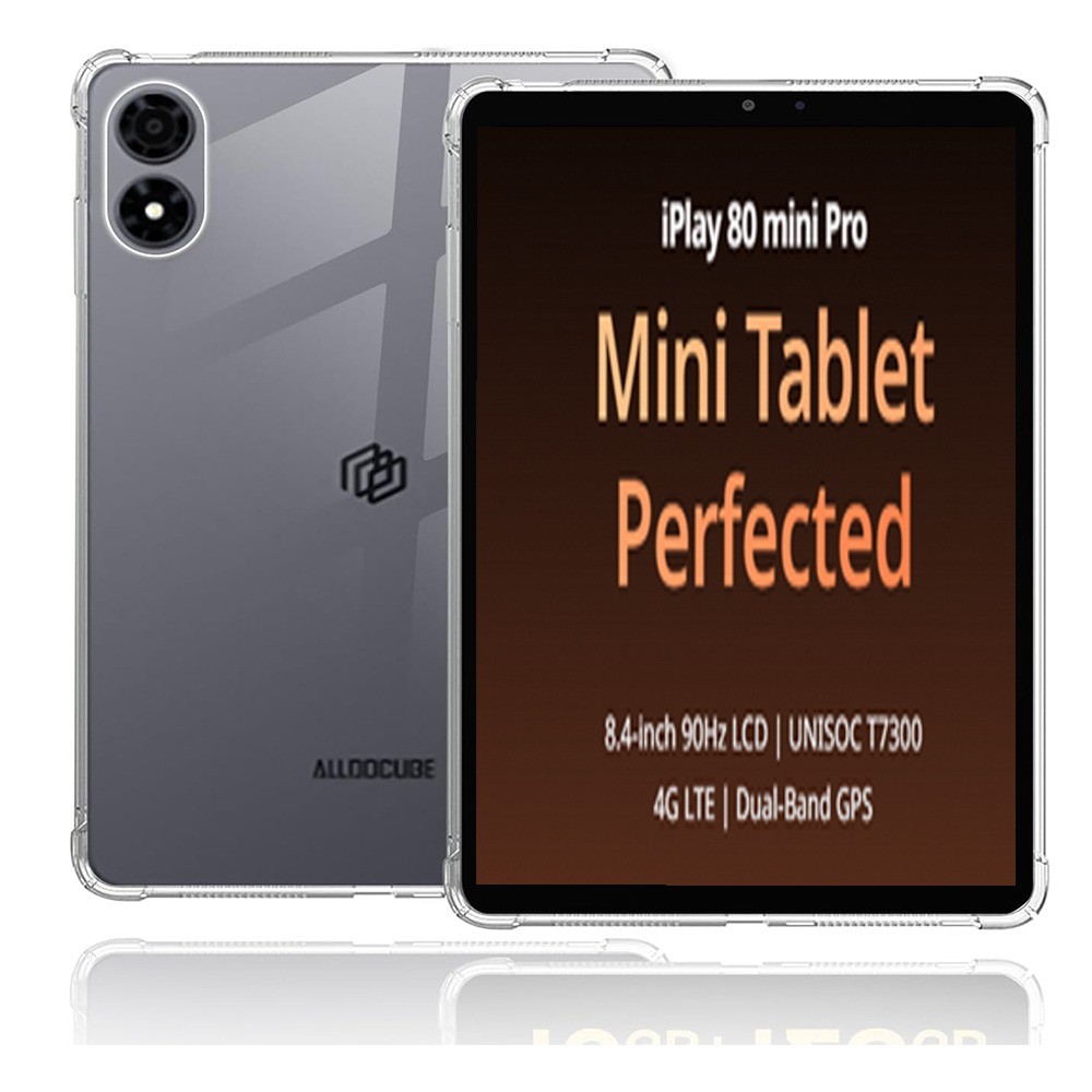 สําหรับ Alldocube IPlay70 80 Mini Pro 8.4IPlay 70 Mini Pro TPU Slim กันกระแทกนุ่มโปร่งใส 4 กันกระแทก