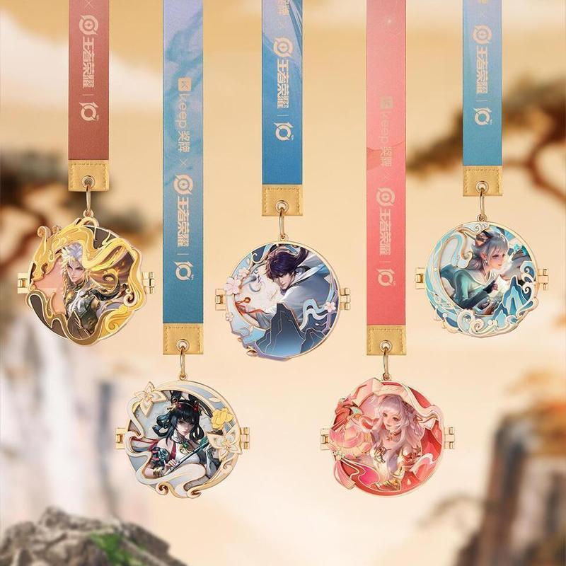[King ของแท้] Keep King Glory Medal Glory to Grandpa Son Away Xishi Game Merchandise/Guzi/7.30