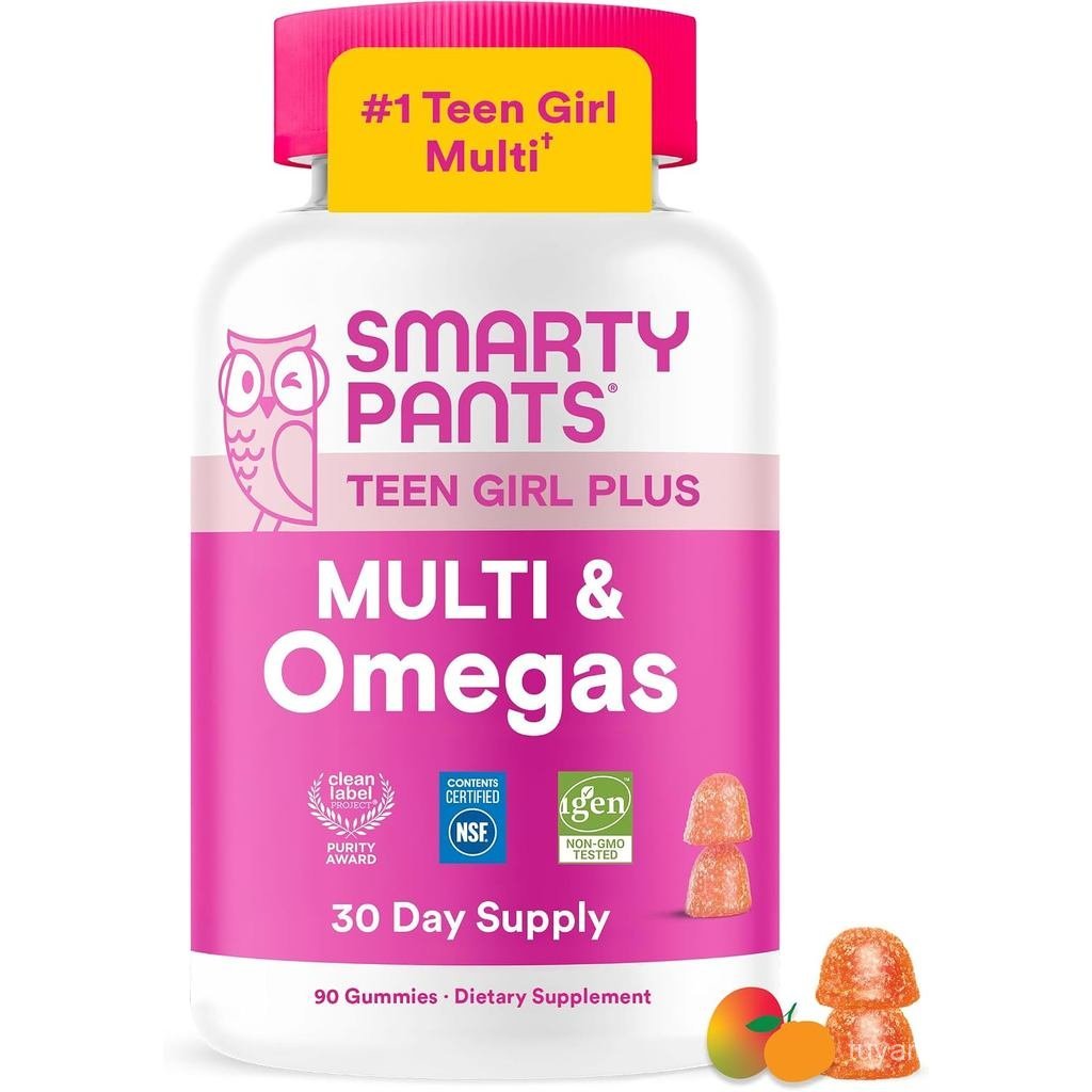 ArtyPants Young Girl Multivitamin Jelly มีโอเมก้า 3 (DHAEPA), วิตามินซี, D3, B12, วิตามิน A, K และ Z