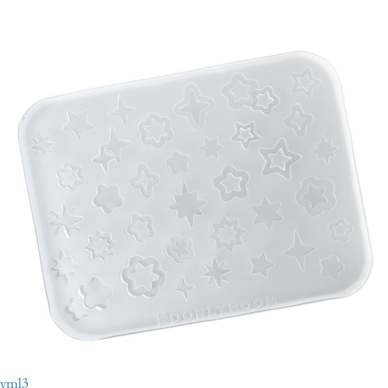 Yml3 Star Theme Nail Art Creations อุปกรณ์แต่งเล็บบ้าน Moulds สําหรับเล็บคนรัก