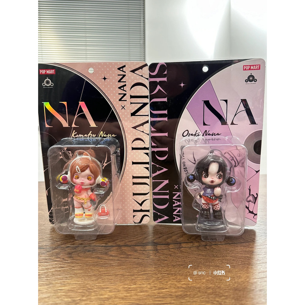 สต็อกพร้อมของแท้ POP MART SKULLPANDAxNANA Nana Komatsu Osaki Nana Figure