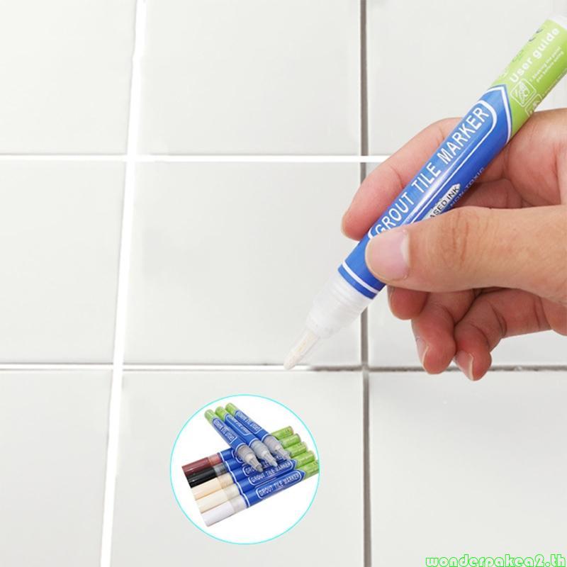 Wonderpakea2 Tile Refill Pen Shine สําหรับ Touch Up Repair Marker เริ่มต้นเริ่มต้นกระเบื้องห้อง T