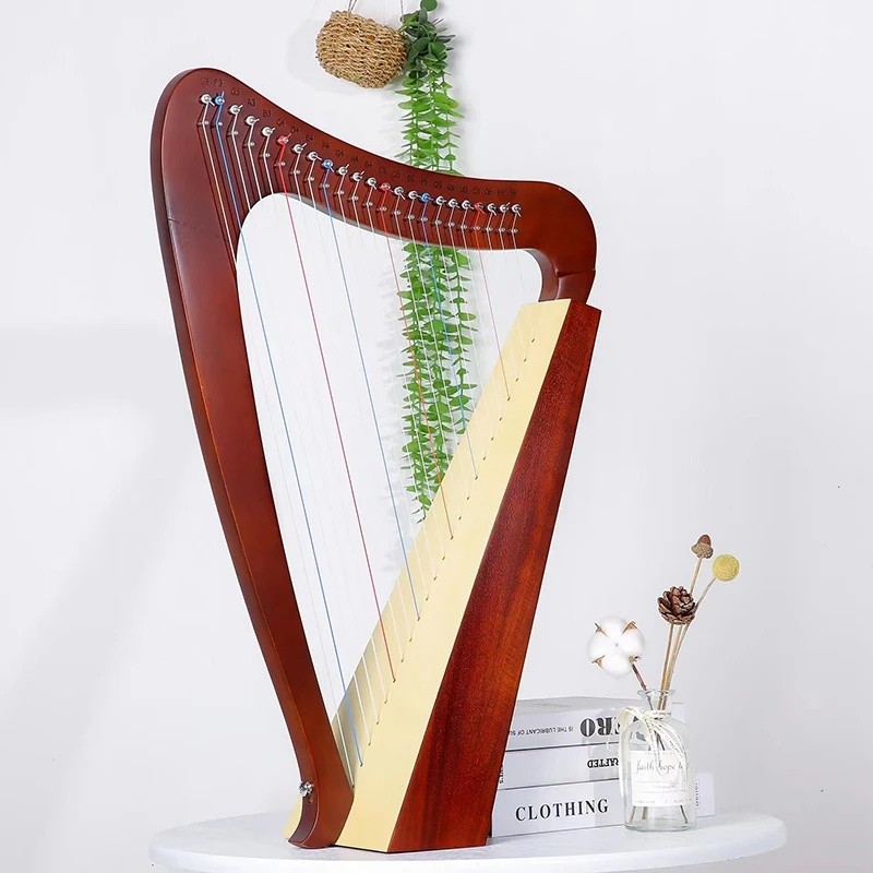 CNXR 23 สาย Harp Irish Classical Mini Harp Handmade Music สําหรับนักเรียนเริ่มต้น