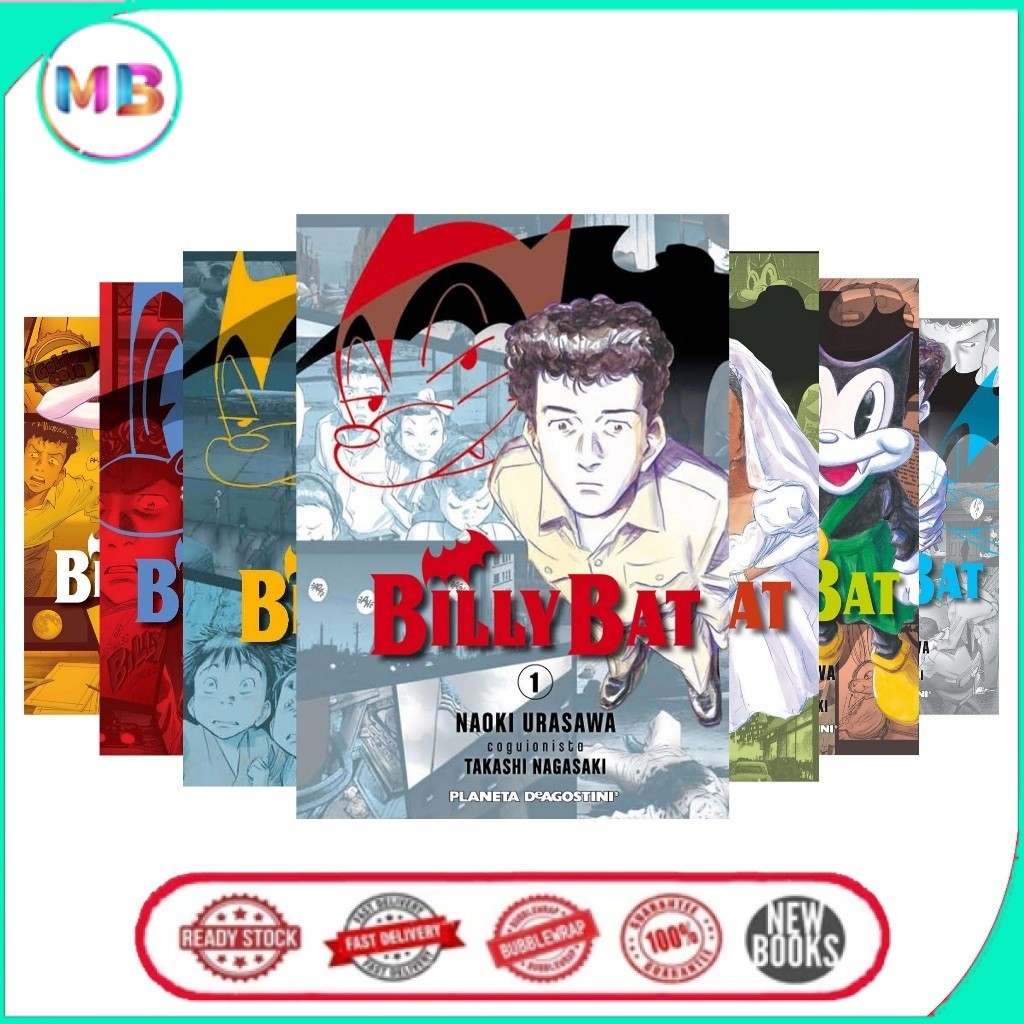 Manga Billy Bat โดย Takashi Nagasaki (20 เล่ม)