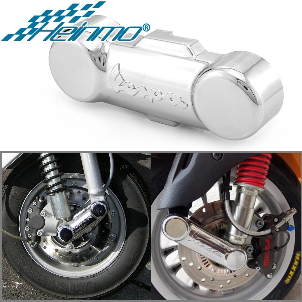 สําหรับ VESPA PX 125 150 200 E ฝาครอบส้อมด้านหน้าระบบกันสะเทือน Link Cover