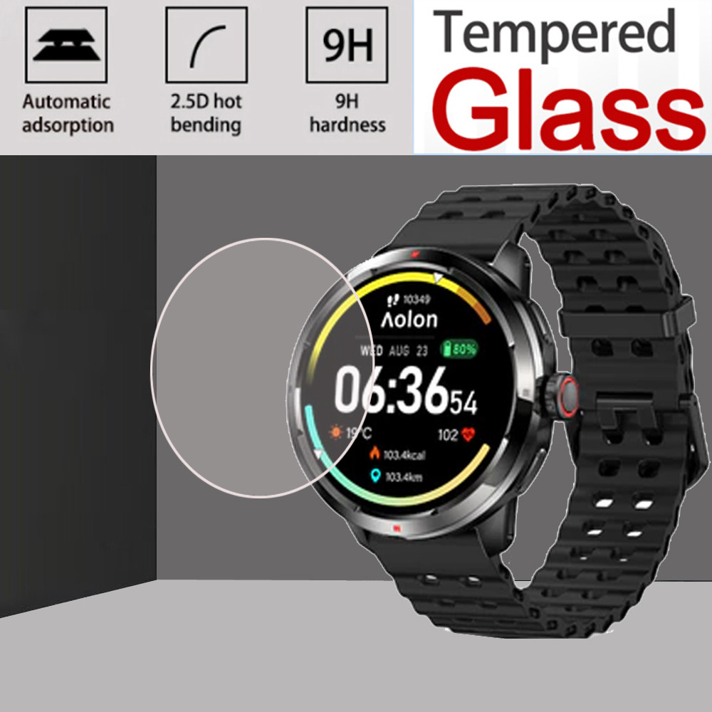 Aolon Ocean Ultra ฟิล์มนาฬิกาอัจฉริยะกระจกนิรภัยสําหรับ Aolon Ocean Ultra Smart Watch กระจกป้องกันป้องกันหน้าจอ