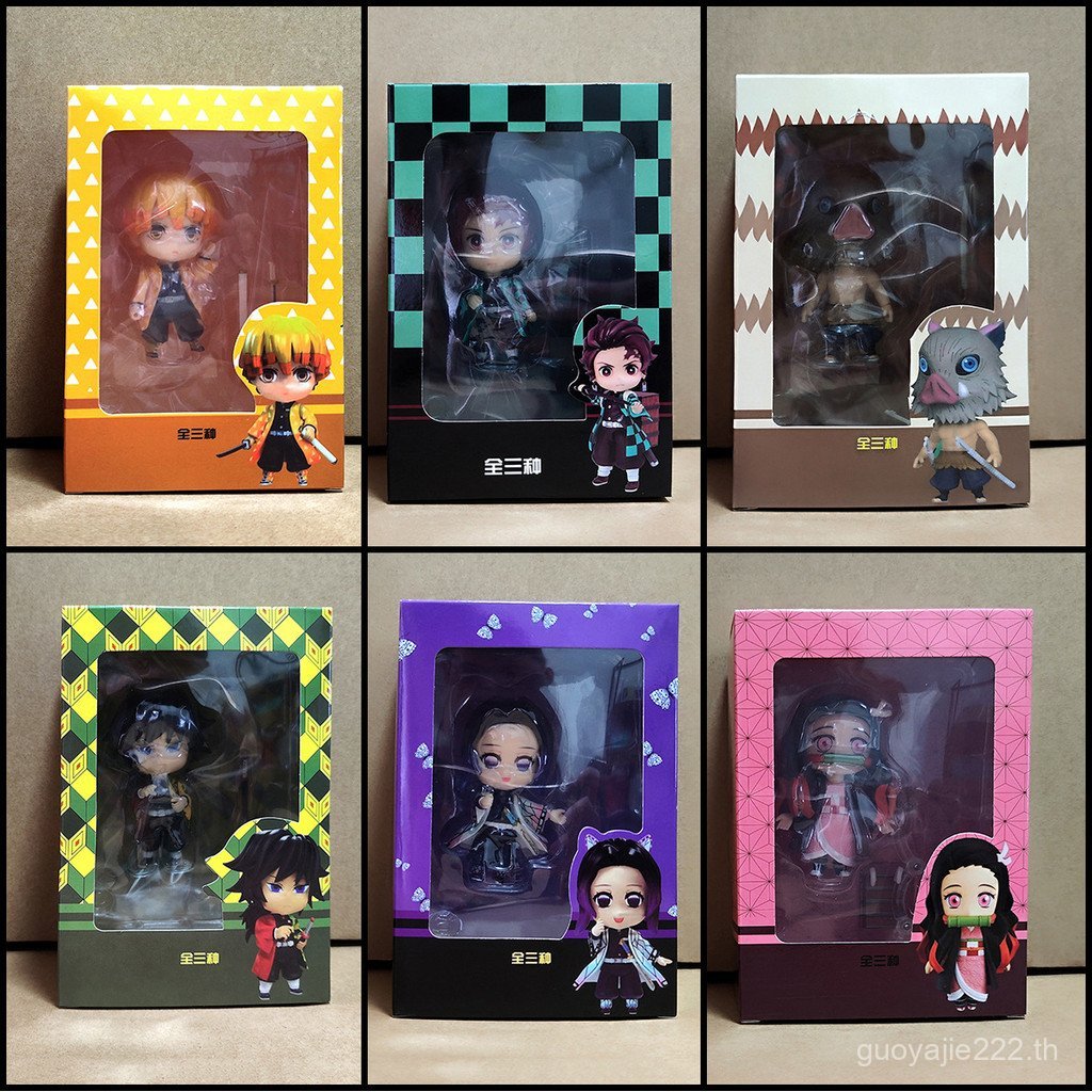 สินค้าอะนิเมะ + Super ประหยัดข้อเสนอพิเศษ Demon Slayer Movable Tanjirou Nezuko ภรรยาของฉัน Zenitsu T