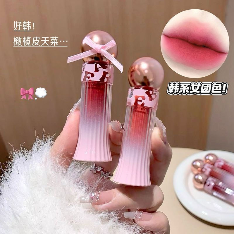 Nude Lip Clay Set12y Matte Finish Three-Tone Lipstick gegebear New product in non-gift box packaging