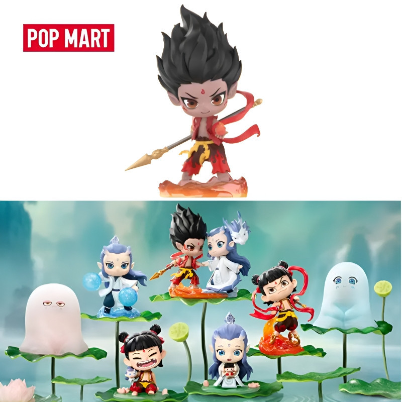 POPMART NeZha 2 Born Bonds Series Figures กล่องตาบอดของเล่นของขวัญ