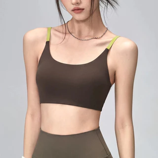 【Sportsangel 】สปอร์ตบรากันกระแทก แบบ knot cross beauty back สำหรับโยคะและยิม