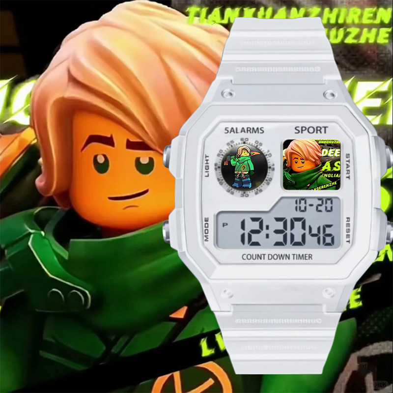 Lego Phantom Ninja Pain Watch Lloyd สินค้าสองมิตินักเรียนนาฬิกาสมาร์ทอินเทรนด์กีฬานาฬิกากันน้ํา