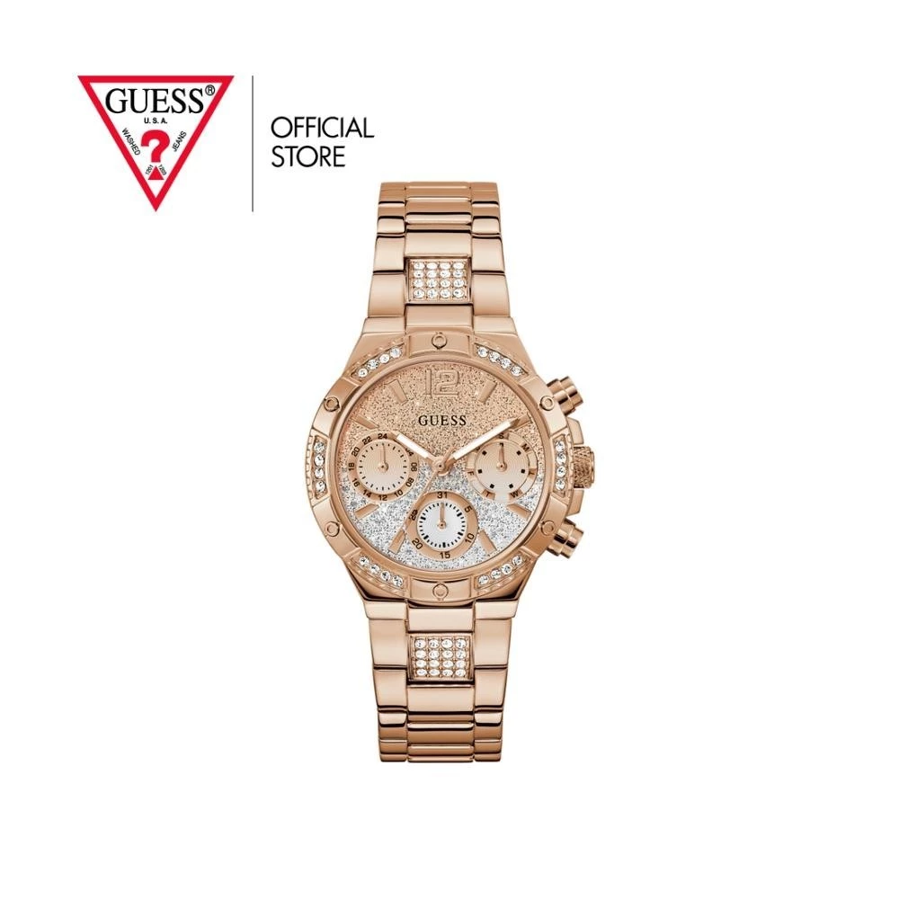 GUESS นาฬิกาข้อมือ รุ่น HARLOW GW0950L4 สีโรสโกลด์