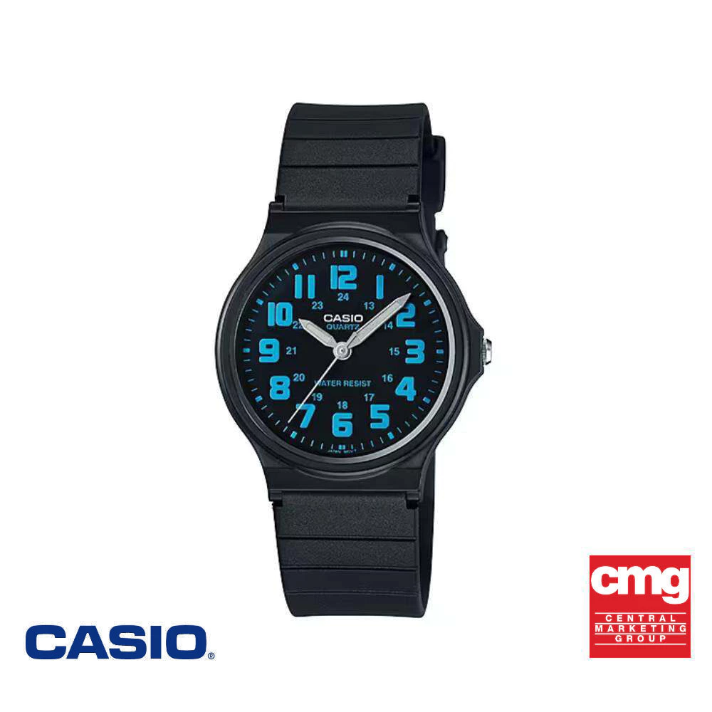 CASIO นาฬิกาข้อมือ CASIO รุ่น MQ-71-2BDF วัสดุเรซิ่น สีฟ้า