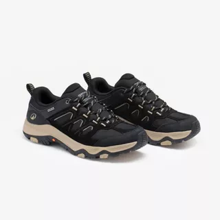 Decathlon Men’S Low-Rise Waterproof Hiking Boots Mh500 รองเท้าบูทเดินป่าข้อต่ำกันน้ำสำหรับผู้ชาย รุ่น Mh500 - Black