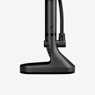 Decathlon Bike Floor Pump 100 ที่สูบลมจักรยานตั้งพื้นรุ่น 100 - Black