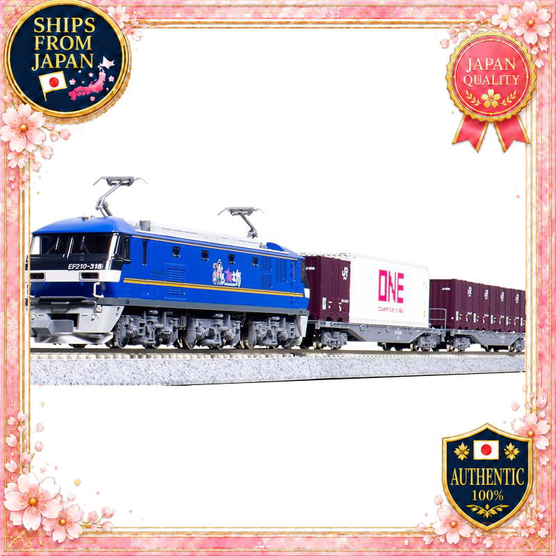 KATO EF210 Container Train 3pcs Set Electric Locomotive 10-045