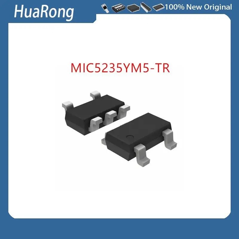 20 ชิ้น/แบทช์ MIC5235YM5-TR MIC5235YM5 MIC5235 L2AA LMH6642MFX LMH6642MF LMH6642 A64A SOT-23-5
