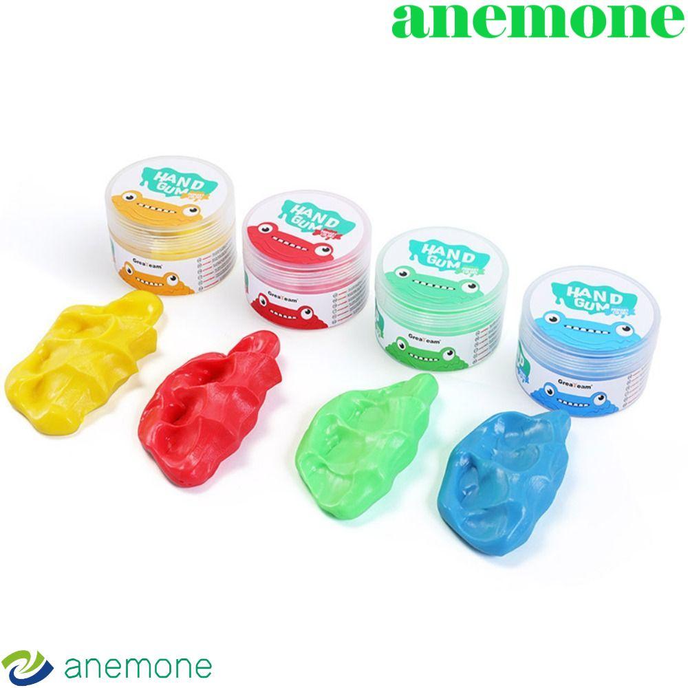 ANEMONE Hand Putty Squiz ของเล่น, Non-Sticky 4 ชิ้น/เซ็ต Finger Training Putty, ของเล่นเพื่อการศึกษา