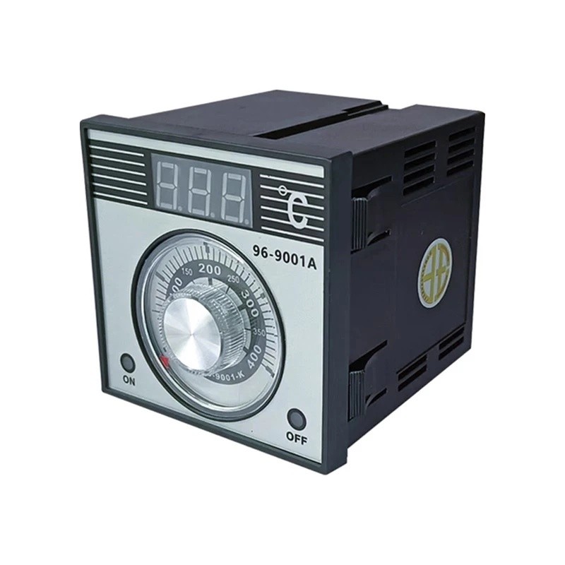 1 ชิ้นใหม่ 96-9001A 220V 380V 0-400 ℃ เครื่องมือควบคุมอุณหภูมิเทอร์โมอิเล็กทรอนิกส์สําหรับเตาอบไฟฟ้า