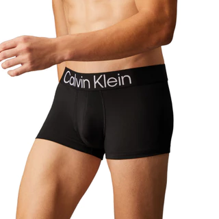 CALVIN KLEIN กางเกงในผู้ชายแพ็ค 3 ชิ้น Bold Logo Microfiber Stretch ทรง Low Rise Trunk รุ่น NP2607O L1I - คละสี