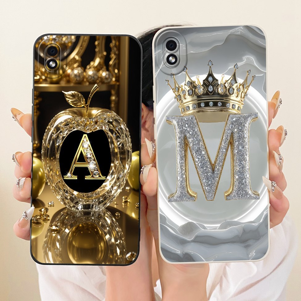 สําหรับ Samsung A01 Core SM-A013F สําหรับ Samsung Galaxy M01 Core กรณี SM-M013F ความงามตัวอักษรหรูหร